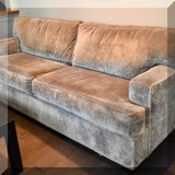 F41. Mitchell Gold Bob Williams queen sleeper sofa 31”h x 90”w x 40”d 